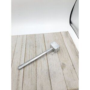 Aluminum #1 Meat Tenderizer Double Textured Sides 8" Taiwan